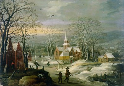Winter Landscape by Joos or Josse de Momper
